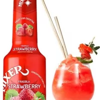 Piure concentrat de pulpa de capsuni 100% Mixer 1L