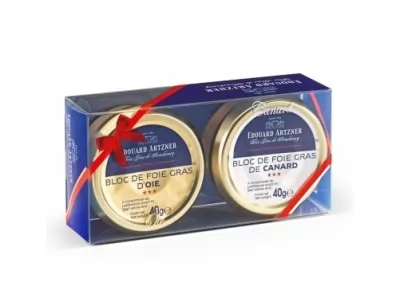 Pachet duo de foie gras Artzner 2x45 g
