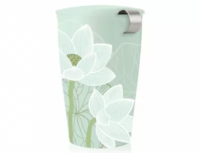 Cana Ceramica Kati Lotus cu infuzor 350ml Tea Forte