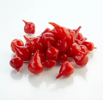 Mini ardei rosii in otet dulce 780g Robo