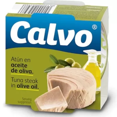 Ton in ulei de masline 160g Calvo