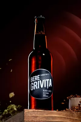 Bere artizanala Grivita Black Lager 0.5l