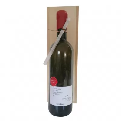 Vin alb Feteasca Alba Vinia 2006 in cutie de lemn