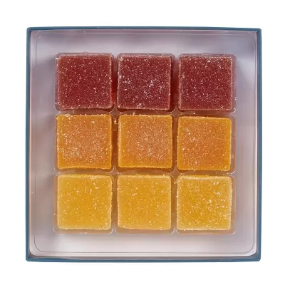 Cutie cu 18 jeleuri cu fructe exotice Esprit Tropical Confidas 240g