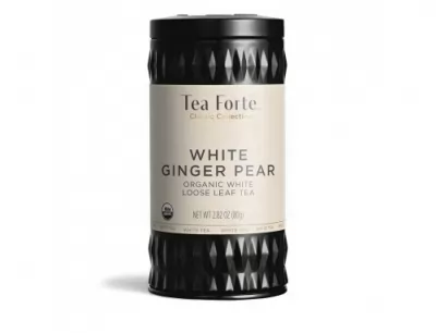 White Ginger Pear- Ceai alb  organic cu ghimbir, vanilie si pere Tea Forte