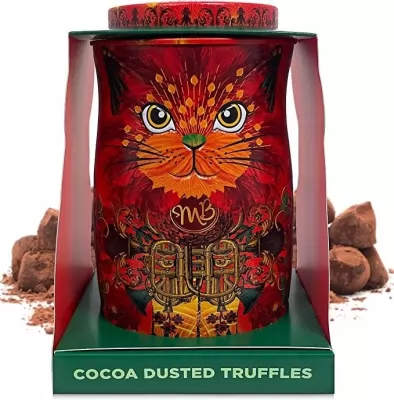 Cutie Metalica cu trufe persian Cat Fire Dancer Tin 135 G Monty Bojangles
