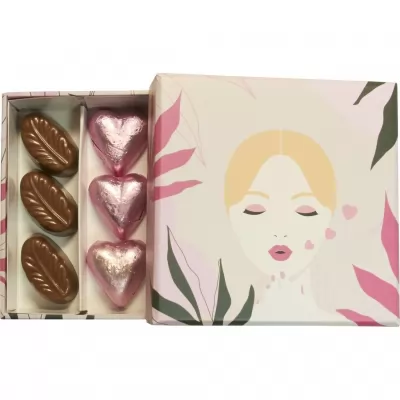 Praline cicocolata belgiana Valentino Women Young Love 135 G