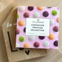 Cutie cu trufe de ciocolata  Millennium Unique Luxury Truffles 195 G