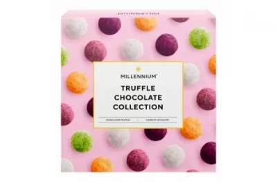 Cutie cu trufe de ciocolata  Millennium Unique Luxury Truffles 195 G