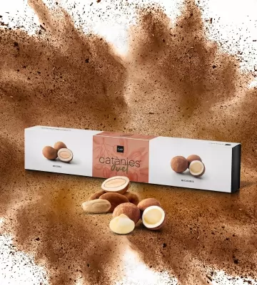 Migdale cu glazura originala si nuci de Macadamia Catanies 250g